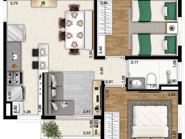 Apartamento para Venda em Caieiras - 5