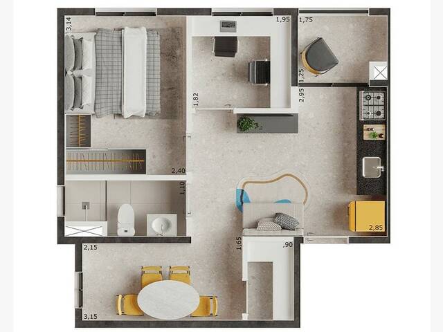 #233 - Apartamento para Venda em São Paulo - SP - 2